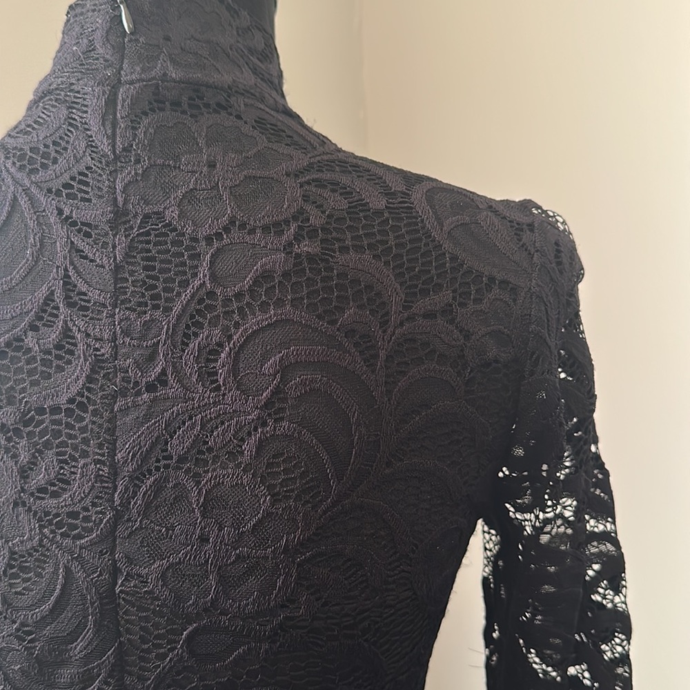 Lola Grace Little Black Lace Dress - Picture 4 of 4